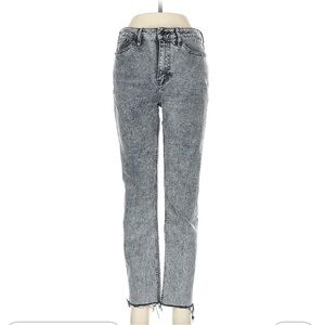 Calvin Klein Jeans Women's Grey Straight Leg Jeans